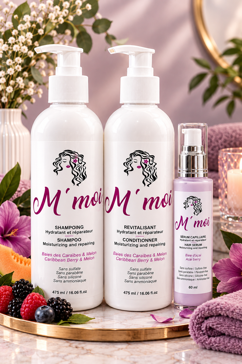 TRIO M'Moi- Duo 475ml + Sérum